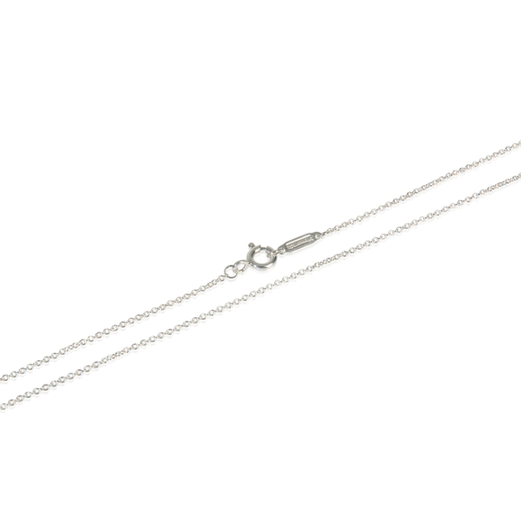 Tiffany & Co. White Gold Cable Chain Necklace - Picture 3 of 3